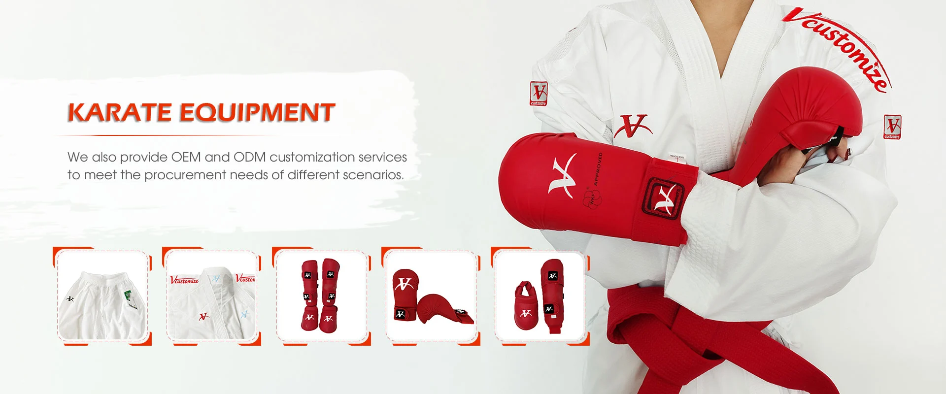 Fornecedor de equipamentos de karatê na China