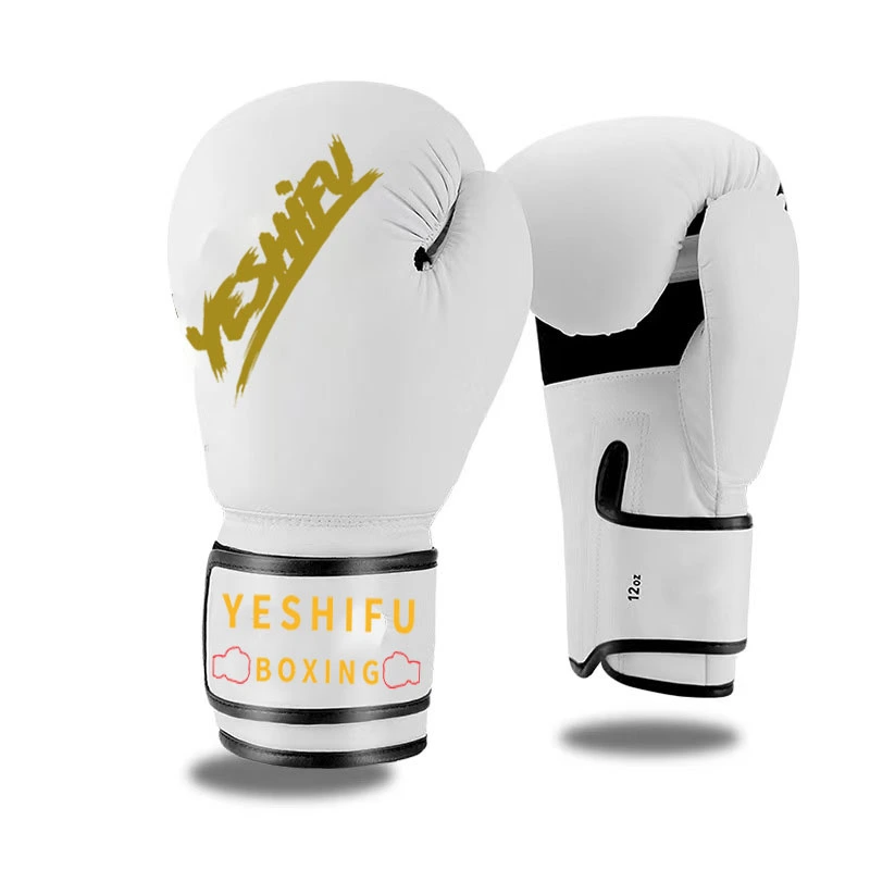 Luvas de boxe de couro