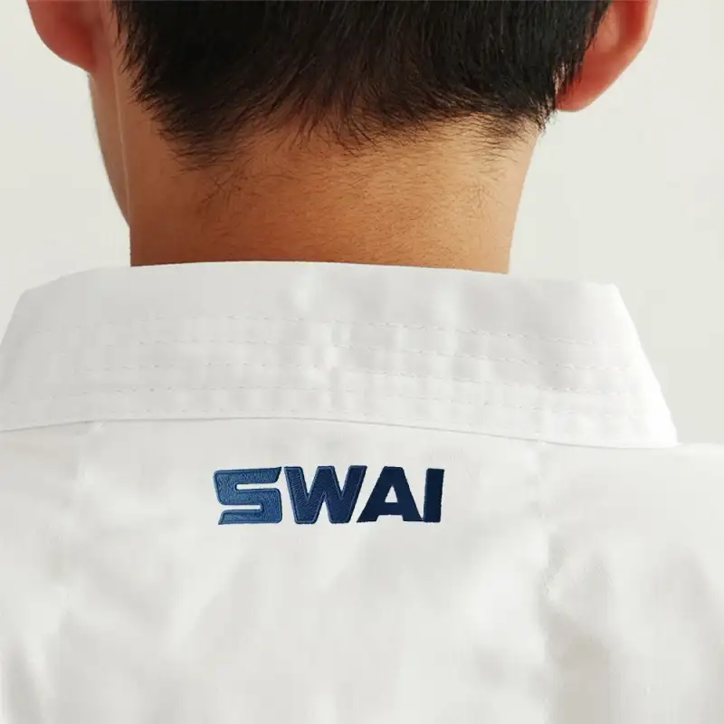 Uniforme de sarja de treinamento de karatê